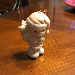 Precious Moments Christmas ornaments (lot of 2)